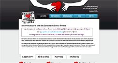 Desktop Screenshot of cartons-du-coeur.ch